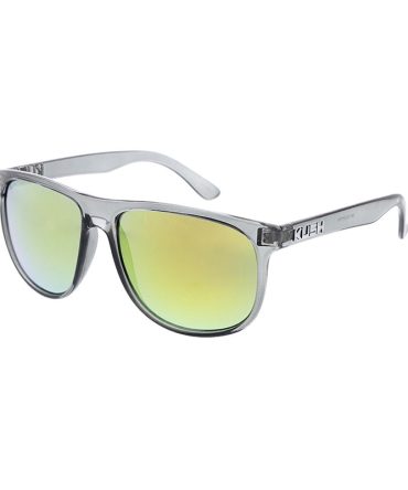 6475KSH/RV KUSH Plastic Crystal Smoke Frame w/ Color Mirror Lens