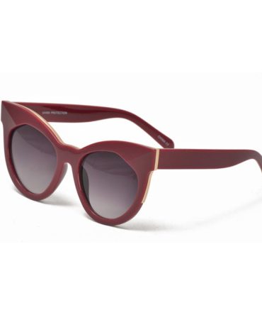 6589 Women’s Plastic Large Cat Eye Color Frame