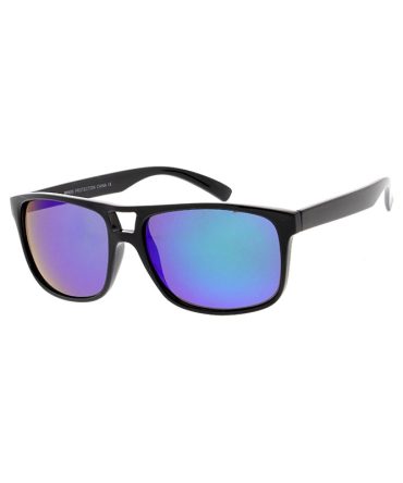 6810ME/RV Men’s Plastic Casual Frame w/ Color Mirror Lens