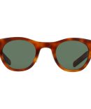 PO0649 95/31 (54)  BLACK/GREEN LENS