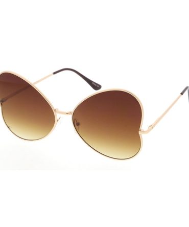 4310 Women’s Metal Large Butterfly Wire Frame
