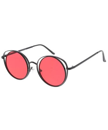4763COL Women’s Metal Medium Double Wire Round Frame w/ Color Lens