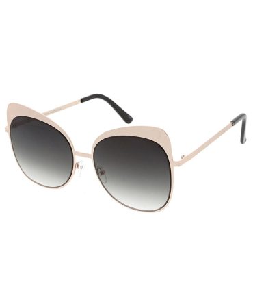 4811 Women’s Metal Large Flat Frame Cat Eye