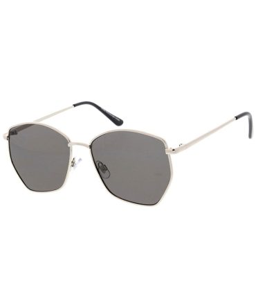 4858 Women’s Metal Medium Geometric Frame