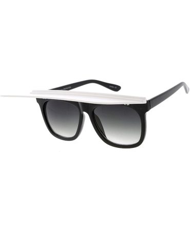 6603 Women’s Plastic Medium Designer Inspired Flip Up Visor Frame