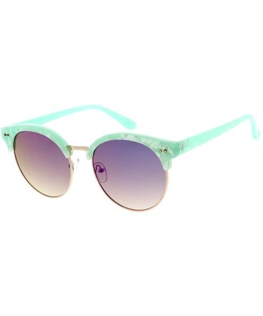6708RV Women’s Combo Medium Brow Line Pearl Frame w/ Color Mirror Lens