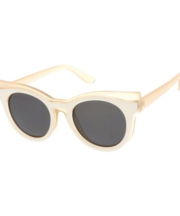 7194 Women’s Plastic Medium Double Layered Wing Tip Cat Eye Frame