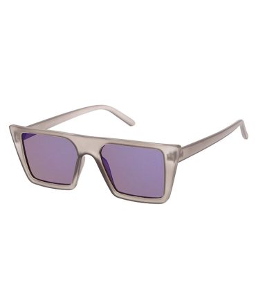 7431RV Women’s Plastic Medium Flat Top Cat Eye Frame w/ Color Mirror Lens