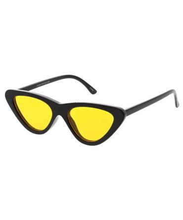 7462COL Women’s Plastic Small Cat Eye Frame w/ Color Lens