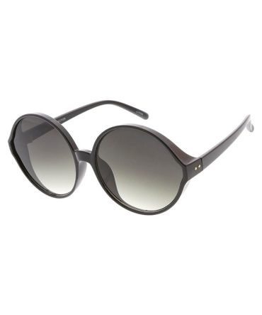 7464 Women’s Plastic Oversized Rounded Vintage Inspired Frame