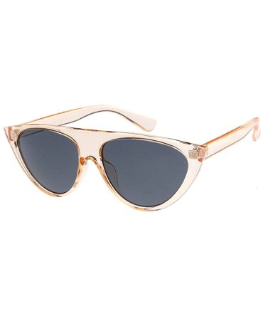 7668CRY Women’s Plastic Medium Vintage Inspired Flat Top Frame