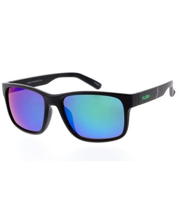 7772KSH/RV KUSH Plastic Medium Rectangular Frame w/ Color Mirror Lens