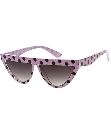 7780 Women’s Plastic Small Chunky Triangular Designer Inspired Frame