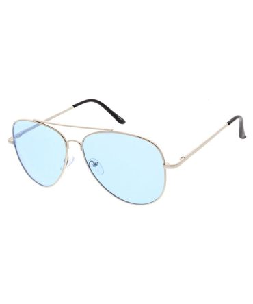 3585COL/MH Unisex Large Metal Aviator Spring Temples w/ Color Lens