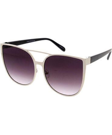 4274 Women’s Metal Oversized Cat Eye Frame