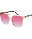 4281 Unisex Large Metal Rimless Aviator