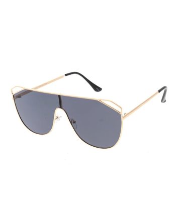 4571 Women’s Metal Large Rectangular Shield Frame