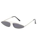4832COL Women’s Metal Small Rectangular Cat Eye Frame w/ Color Lens