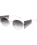 5111COL Women’s Metal Medium Square Rimless Frame w/ Color Lens