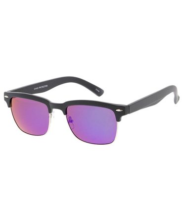 6101RV Unisex Combo Medium Square Clubber w/ Color Mirror Lens
