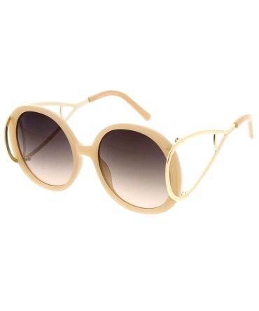 7149 Women’s Plastic Large Round Frame w/ Looped Temple