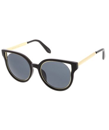 7165 Women’s Plastic Large Cut Out Cat Eye Frame