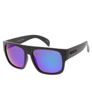7529KSH/RV KUSH Plastic Large Rectangular Frame w/ Color Mirror Lens