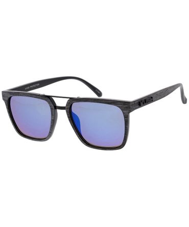 7710KSH/RV KUSH Combo Medium Square Woodgrain Frame w/ Color Mirror Lens