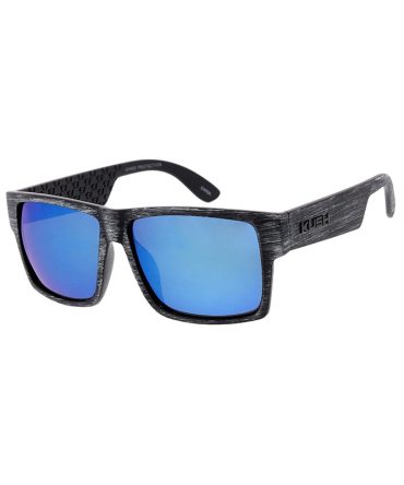 7735KSH/RV KUSH Plastic Medium Rectangular Woodgrain Textured Frame w/ Color Mirror Lens