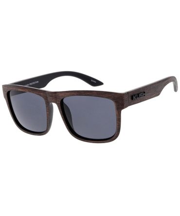 7738KSH KUSH Plastic Large Flat Top Rectangular Woodgrain Textured Frame