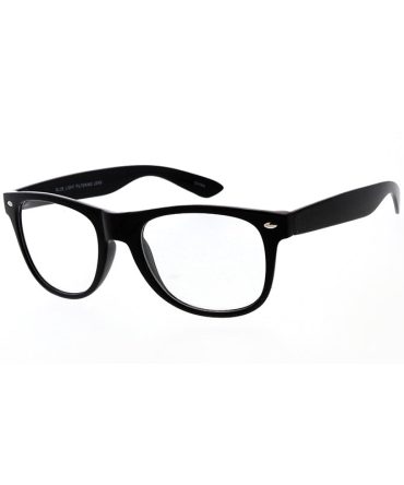 7862BLF/CLR Unisex Plastic Standard WF Frame w/ Blue Light Filtering Clear Lens Computer Glasses