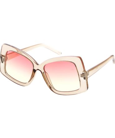 80031 Women’s Plastic Large Funky Vintage Inspired Frame