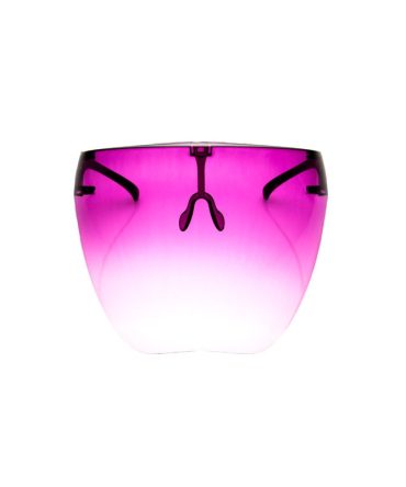 80064 Unisex Plastic Oversized Novelty Space Face Shield w/ Gradient Lens