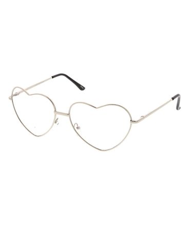 4643HRT/CLR Women’s Metal Heart Frame Clear Lens