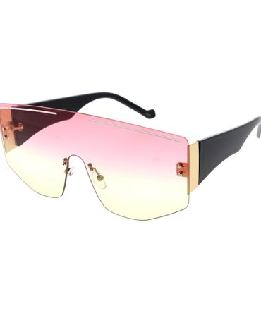 5107 Women’s Plastic Large Rimless Flat Frame