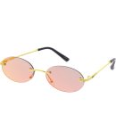5156 Unisex Metal Medium Geometric  Aviator Frame