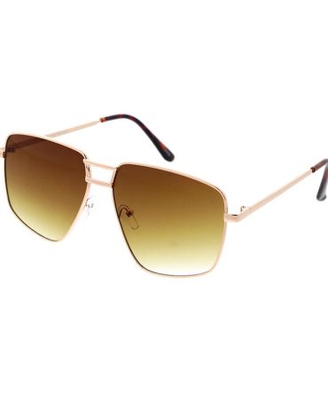 5156 Unisex Metal Medium Geometric  Aviator Frame