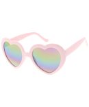 6306KSH/RV KUSH Plastic Crystal Smoke Frame w/ Color Mirror Lens
