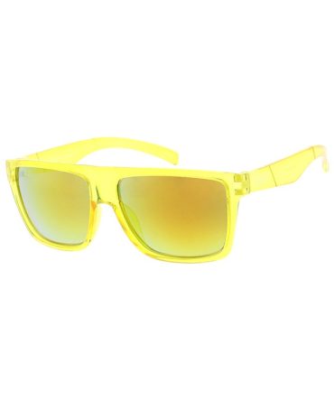 6983KSH/RV KUSH Plastic Crystal Neon Frame w/ Color Mirror Lens