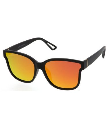 7122REV Women’s Plastic Square Frame w/ Spectrum Color Mirror Lens