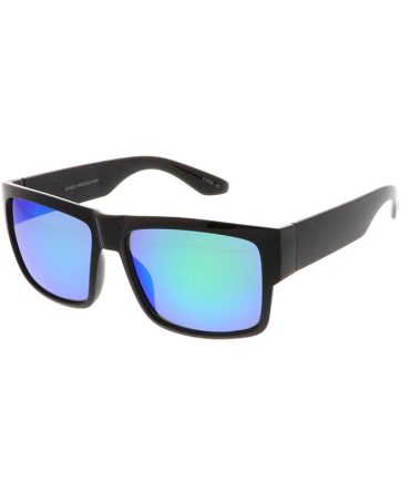 7233ME/REV Men’s Plastic Casual Frame w/ Spectrum Color Mirror Lenses