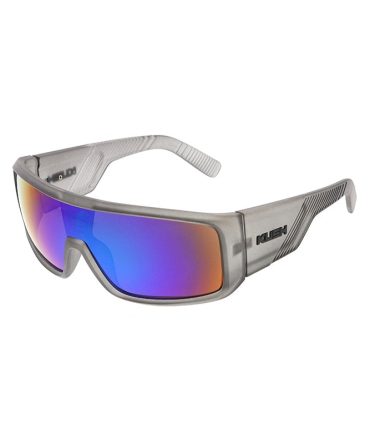 7349KSH/RV KUSH Plastic Matte Crystal Grey Shield w/ Color Mirror Lens