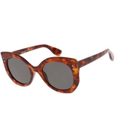 7677 Women’s Plastic Large Rounded Cat Eye Frame
