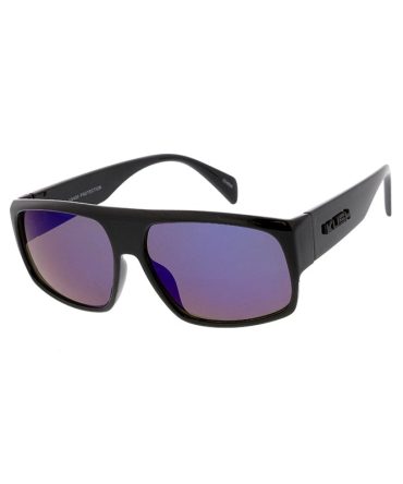 7701KSH/RV KUSH Plastic Medium Thick Flat Top Frame w/ Color Mirror Lens