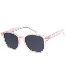 7772KSH/RV KUSH Plastic Medium Rectangular Frame w/ Color Mirror Lens