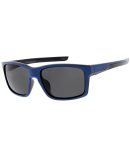 7821KSH/RV KUSH Plastic Large Rimless Shield Rectangular Frame w/ Color Mirror Lens