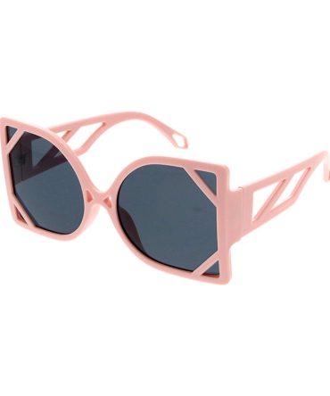 80080 Women’s Plastic Large Geometric Cut Out Frame