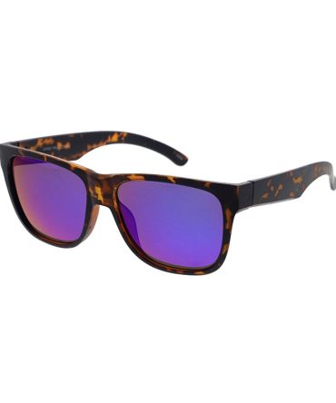 80113ME/RV Men’s Plastic Casual Medium Frame w/ Color Mirror Lens