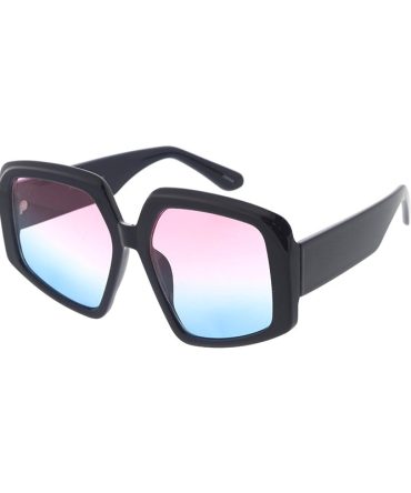 80122 Women’s Plastic Oversized Designer Inspired Square Frame