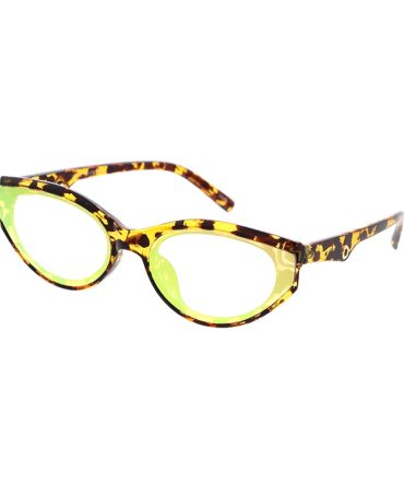 80158REV Women’s Plastic Small Oblong Frame w/ Color Spectrum Lens